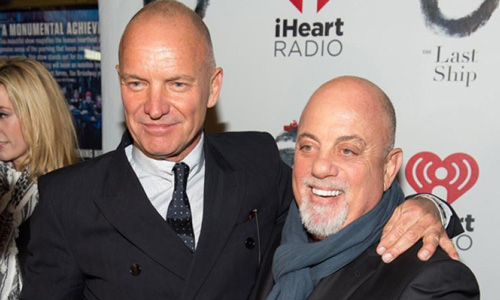 Billy Joel and Sting Announce One Night Only Shows