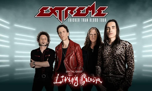 Extreme announces co-headlining tour with In Living Colour