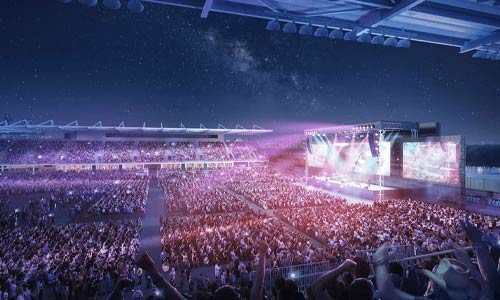 Stadiums for Concerts and Tours