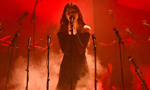 Olivia Rodrigo performs Vampire on The Late Show