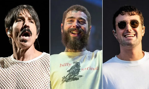 Red Hot Chili Peppers and Post Malone To Headline Bonnaroo 2024