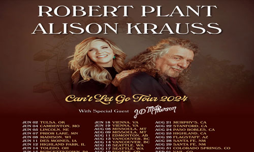 Alison Kraus and Robert Plant go on tour 2024