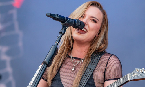 Lzzy Hale on upcoming tour with Halestorm and I Prevail