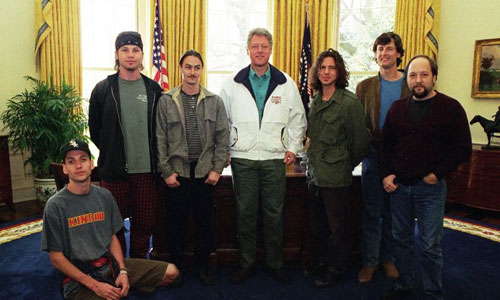 Pearl Jam in the White House