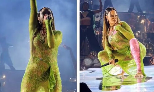 Rihanna performs first concert in 8 years at billionaire wedding in India