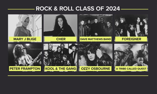 Rock & Roll Hall of Fame Inductee Class of 2024