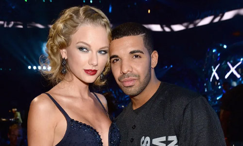 Drake and Taylor Swift Posing For A Picture
