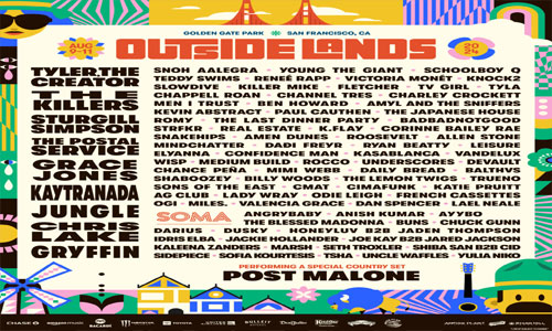 Post Malone to headline Outside lands 2024 music festival