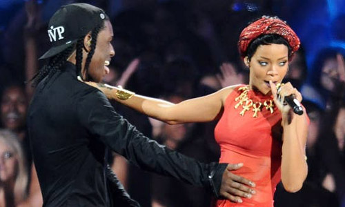 Rihanna and A$AP Rocky Working on Music Together